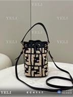 [ORDER] FF Mini Raffia Bucket Bag.